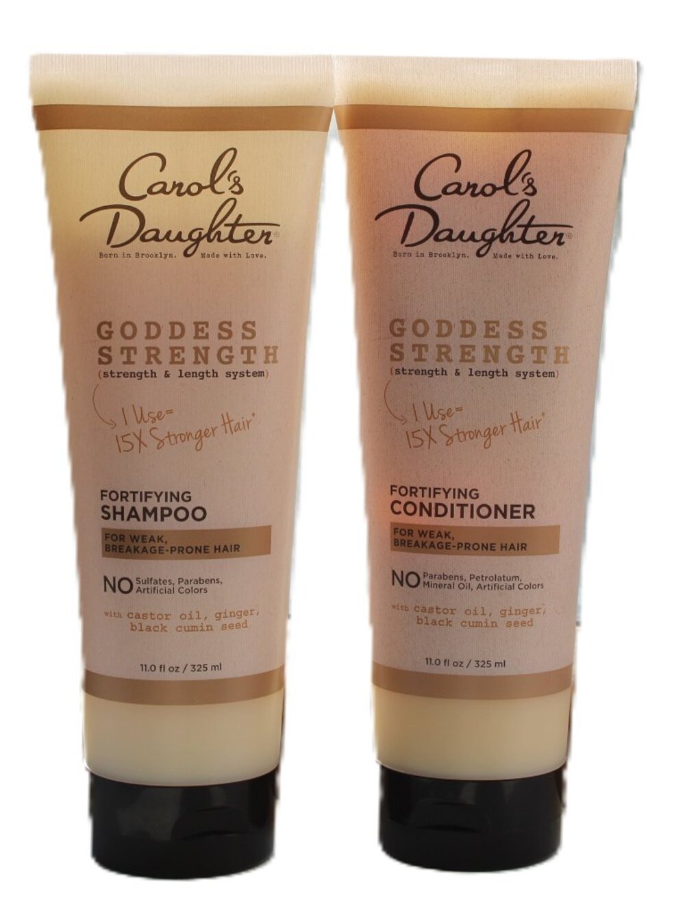 Carol’s Daughter Goddess Strength Fortifying Conditioner & Shampoo 8.5 oz
